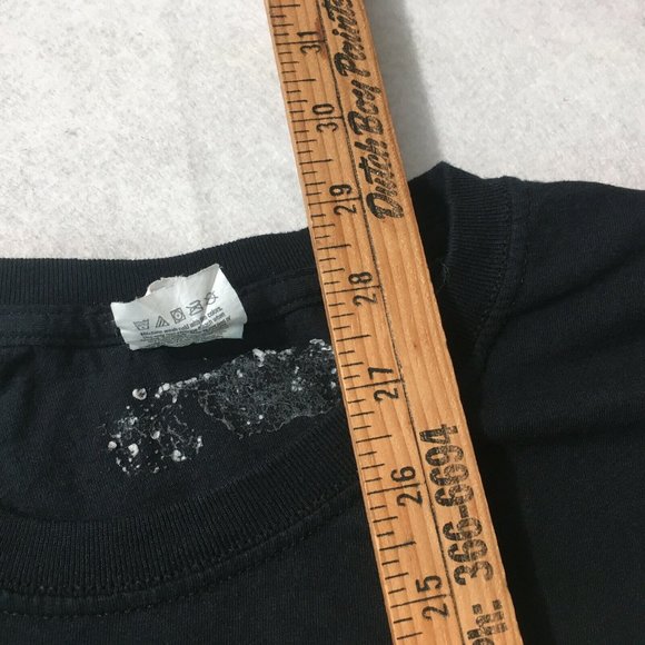 #A Fruit of the Loom Bay Area Black Tee Shirt Men's Size XL Heavy Cotton Regular - Picture 2 of 8